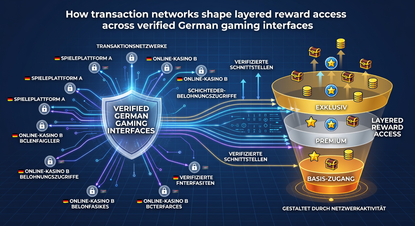 Netzwerkdiagramm zeigt Transaktionsflüsse zwischen Zahlungsanbietern und deutschen Gaming-Plattformen
